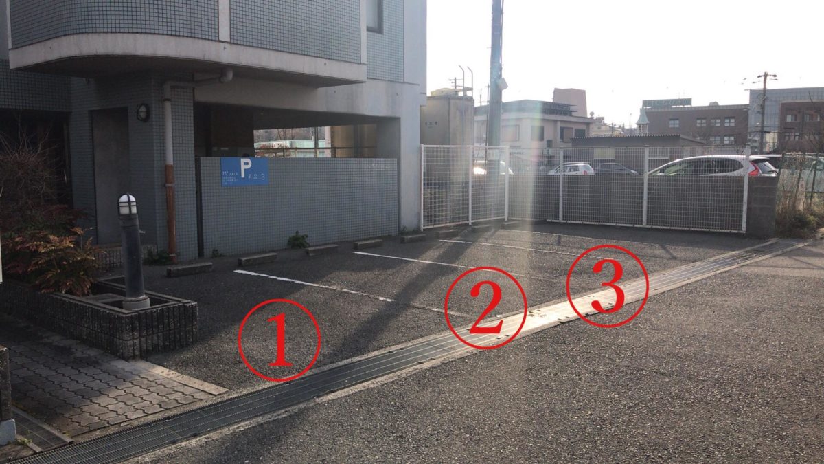 Mshair Osakakan専用駐車場